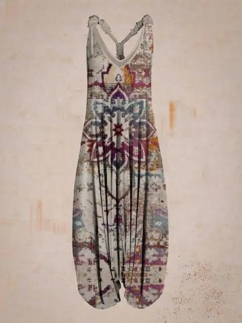 Liv - Casual Jumpsuit In Bohemian Stijl