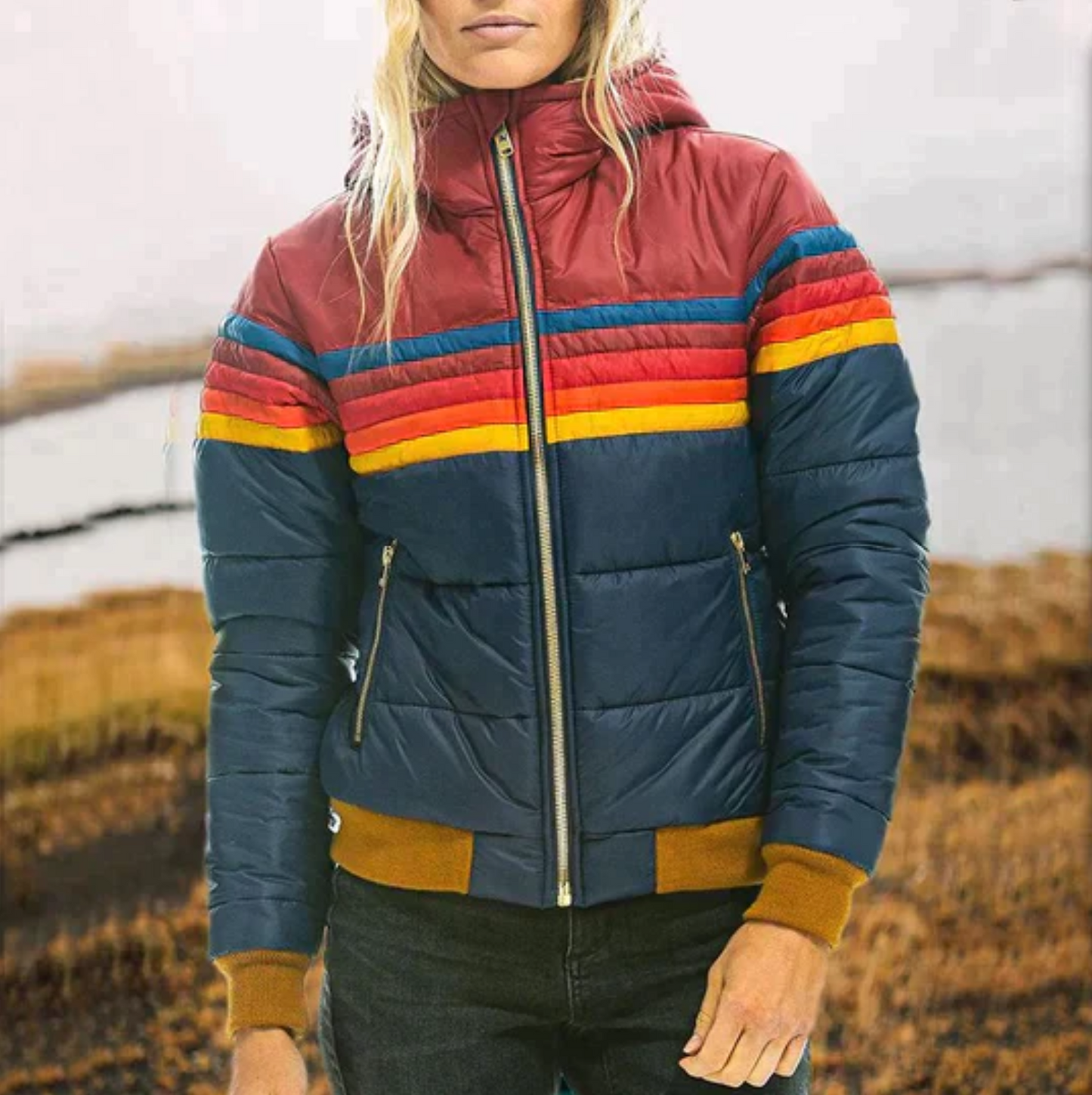 Catalina - Pluche jas voor dames