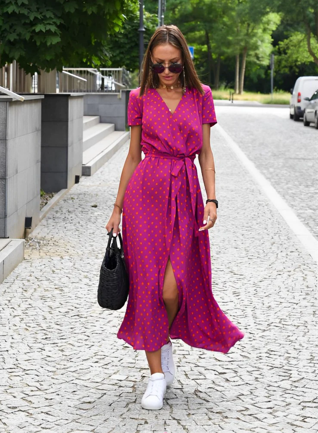 Tessie - Jurk met bloemenprint lente/zomer