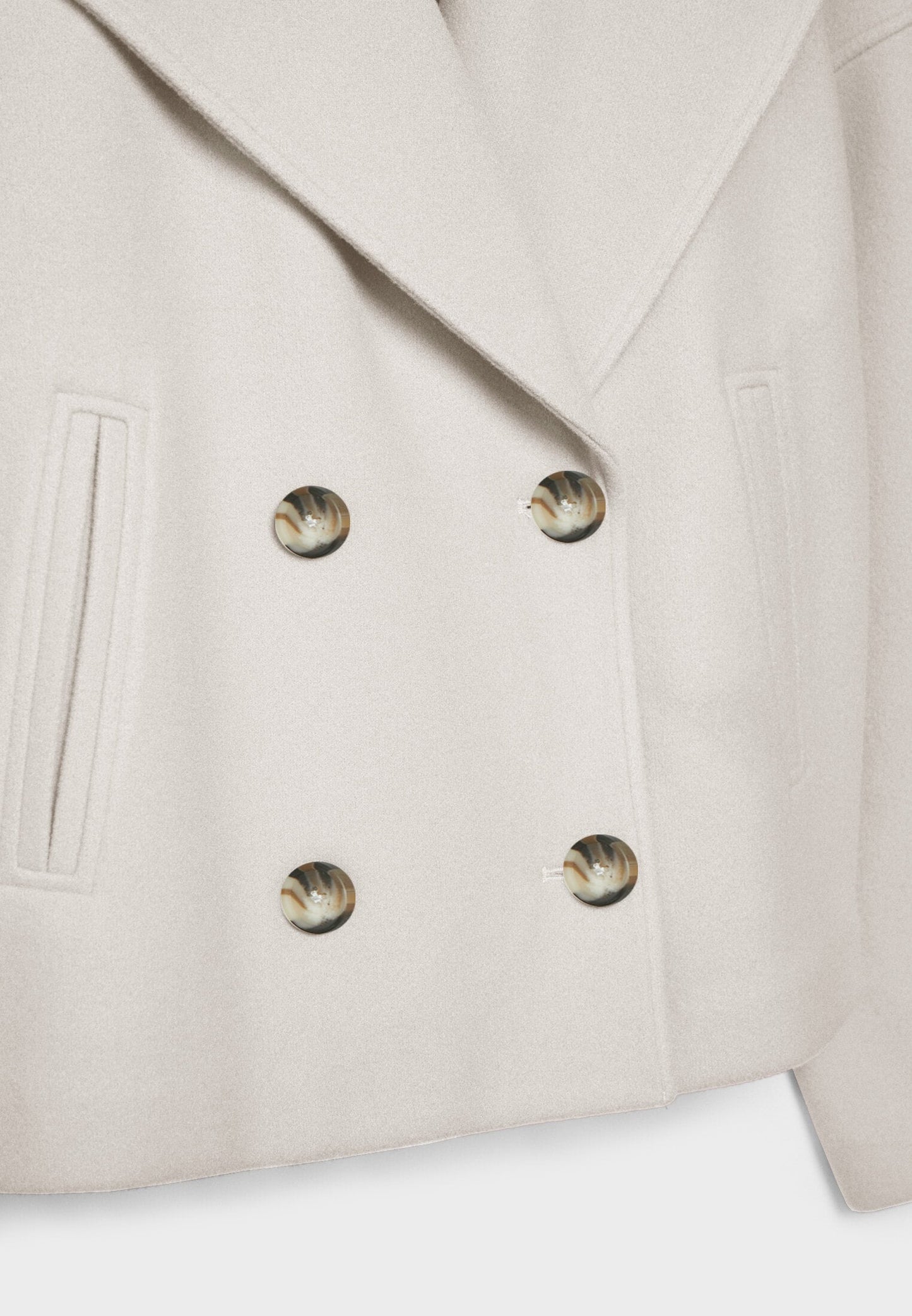 Lotte - Elegante Double-Breasted Jas Voor Herfstwandelingen