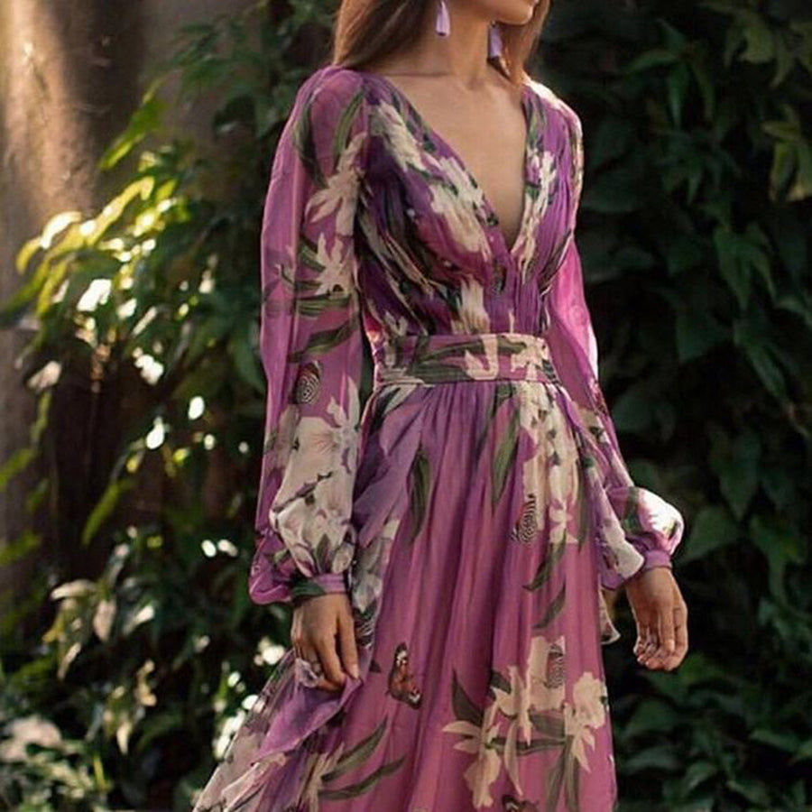 Nanda – Elegante Maxi-Jurk