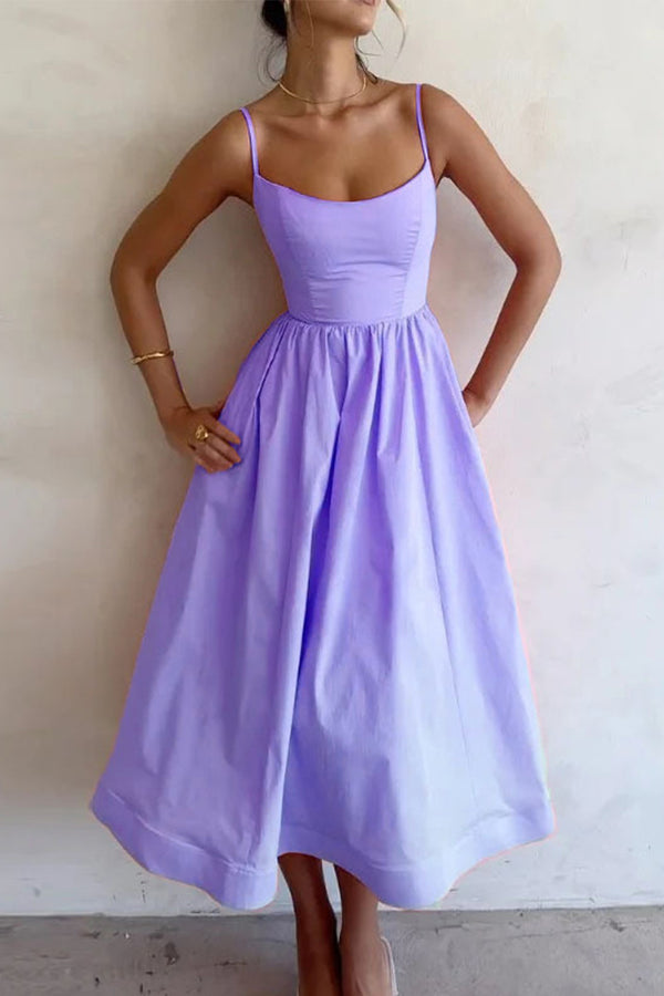 Yara - Strapless Jurken Met U-halslijn En Stevige Plooien