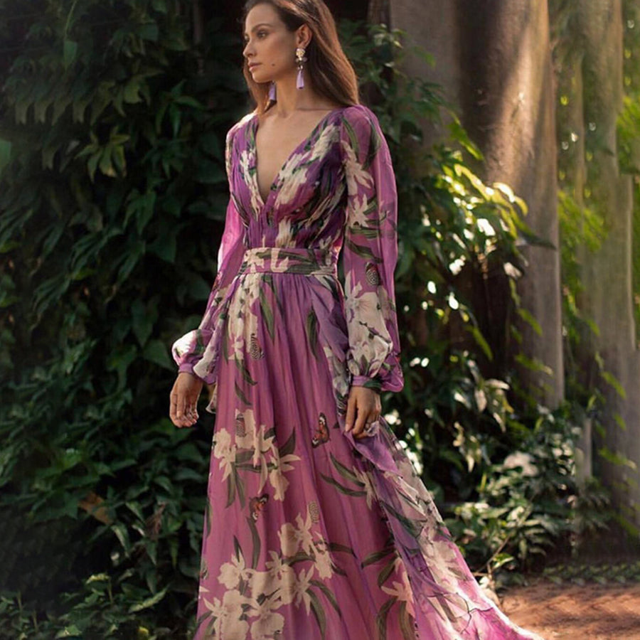 Nanda – Elegante Maxi-Jurk