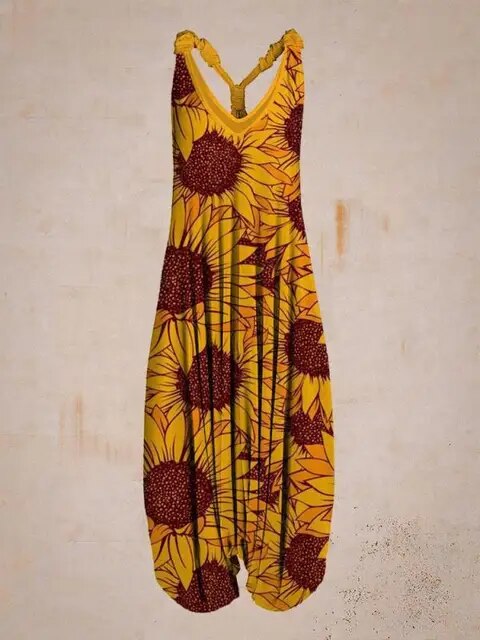 Liv - Casual Jumpsuit In Bohemian Stijl