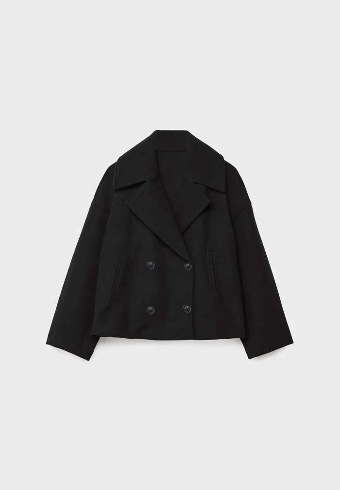 Lotte - Elegante Double-Breasted Jas Voor Herfstwandelingen