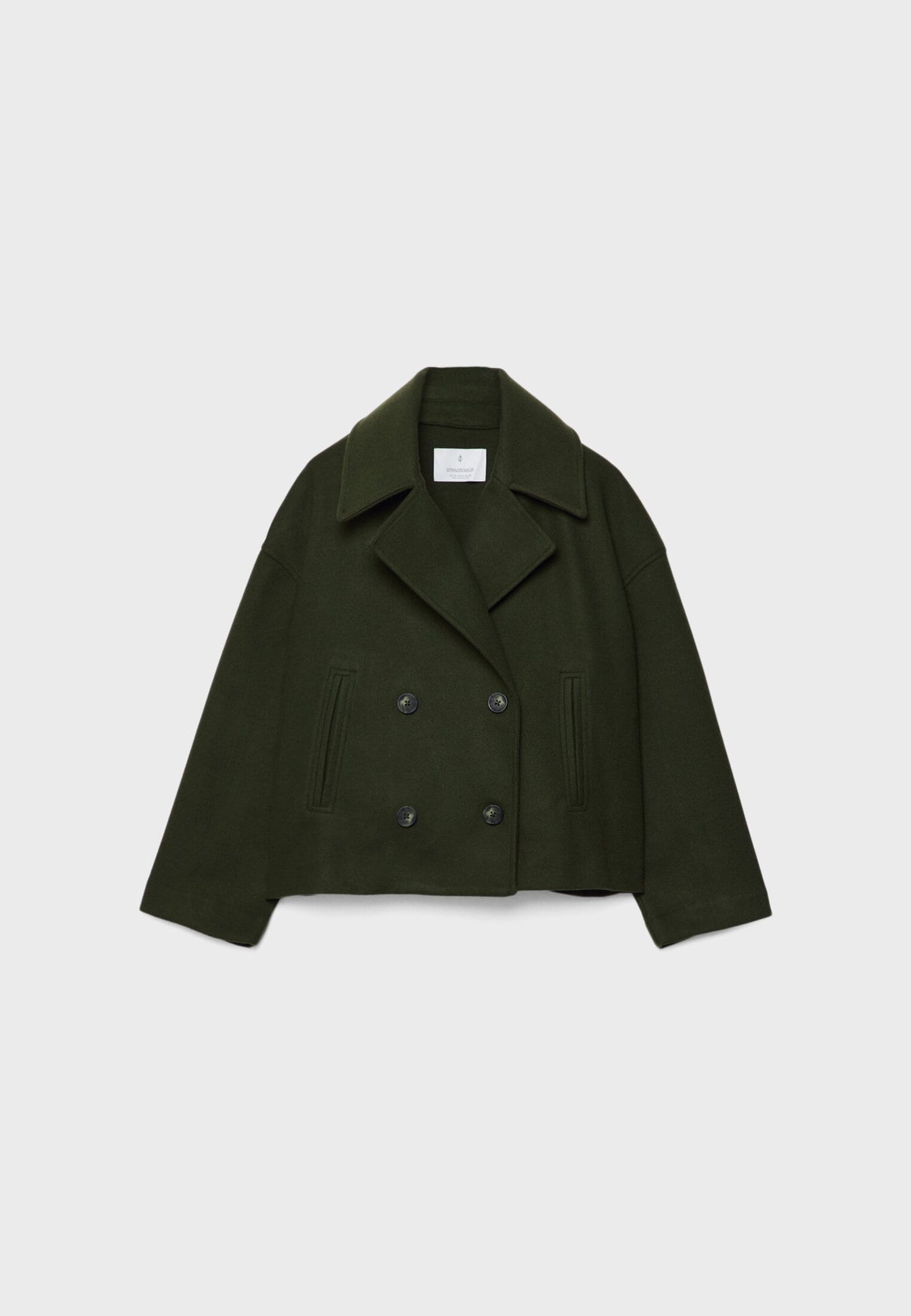 Lotte - Elegante Double-Breasted Jas Voor Herfstwandelingen