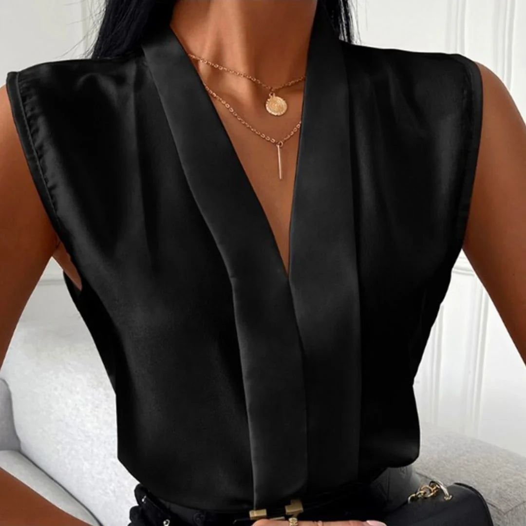 Elske - Mouwloze Blouse