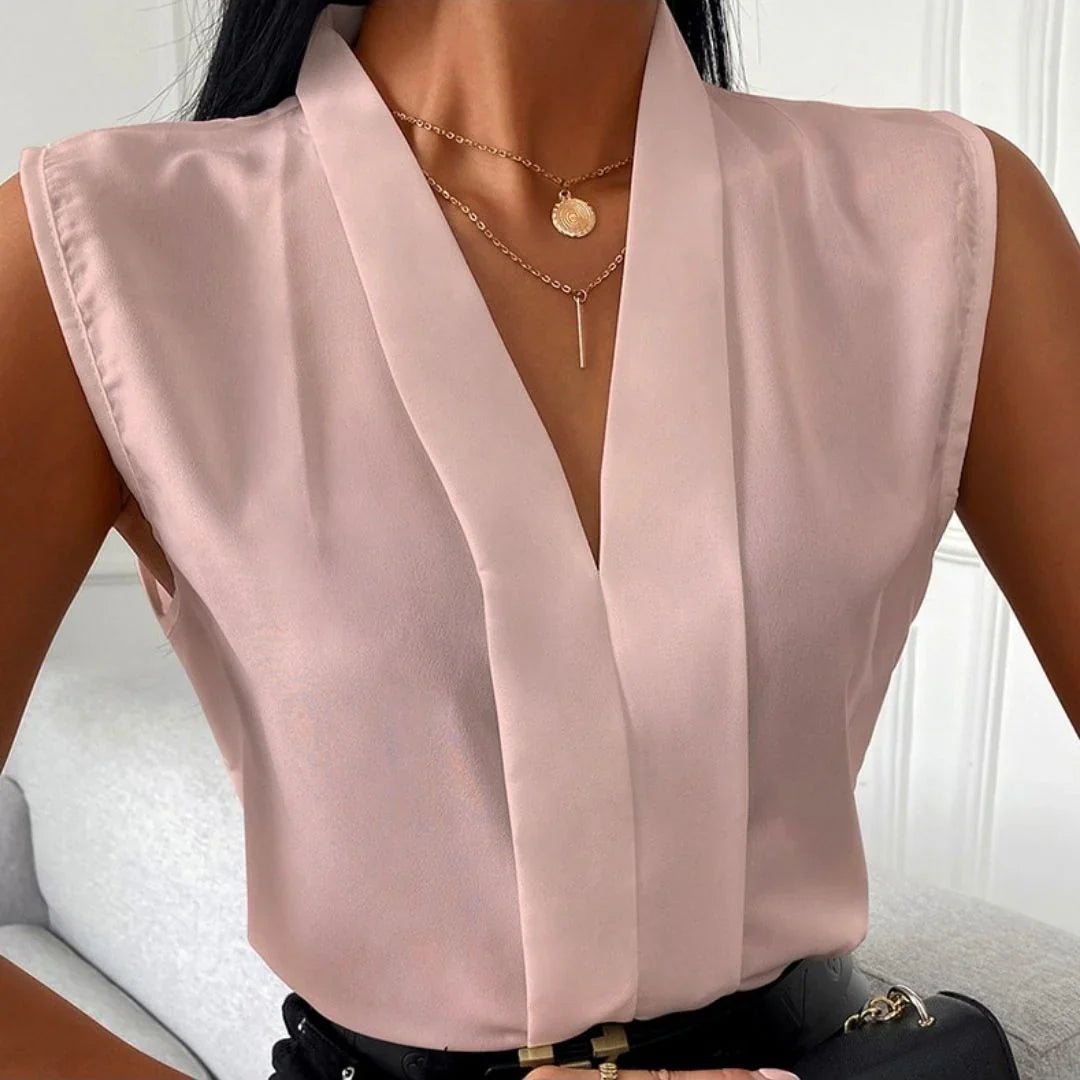 Elske - Mouwloze Blouse