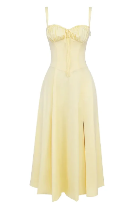 Quinty - Halfhoge Strapless Jurk met Bloemenprint