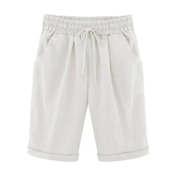 Isa - Casual En Comfortabele Zomershort Met Elastische Taille