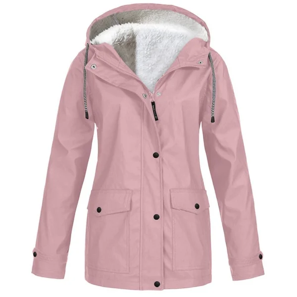 Cato - Winterfleecejack voor Dames plus Outdoor-Bergsportkleding