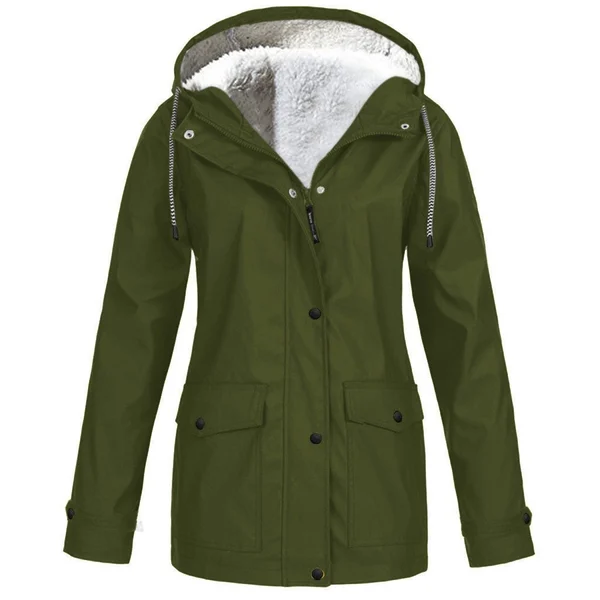 Cato - Winterfleecejack voor Dames plus Outdoor-Bergsportkleding