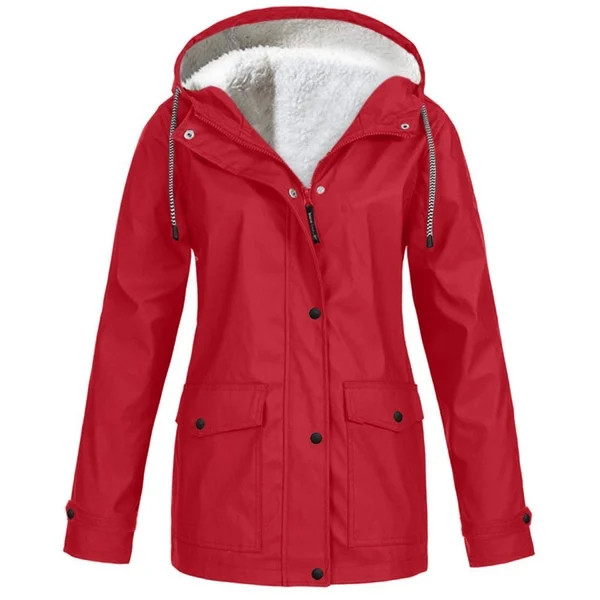 Cato - Winterfleecejack voor Dames plus Outdoor-Bergsportkleding