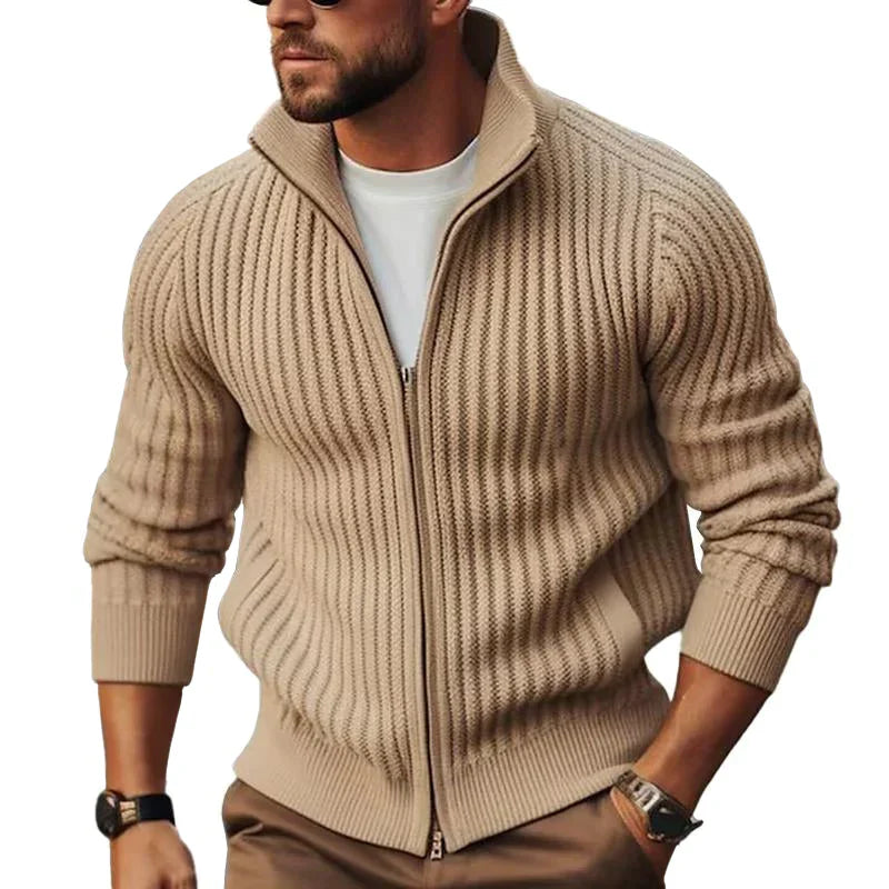 Milan | Geribbelde Ritsvest