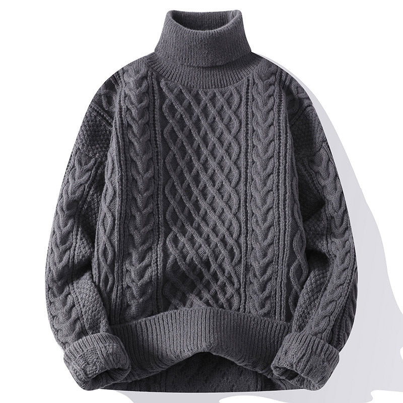 Stefan - Elegante Heren Coltrui Voor De Winter