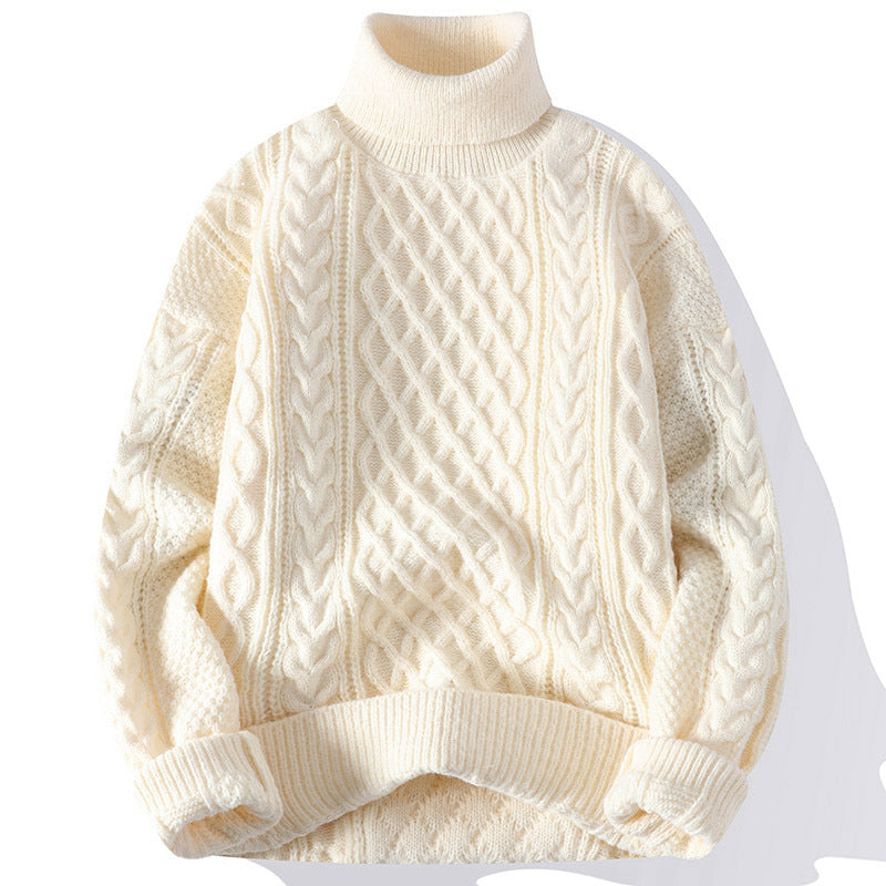 Stefan - Elegante Heren Coltrui Voor De Winter