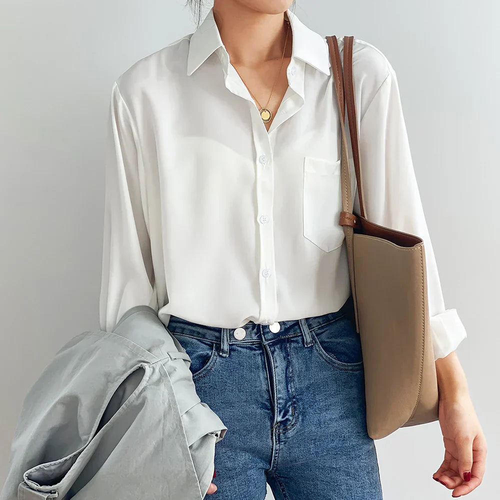 Cato - Satijnen Blouse