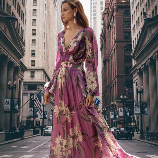 Nanda – Elegante Maxi-Jurk