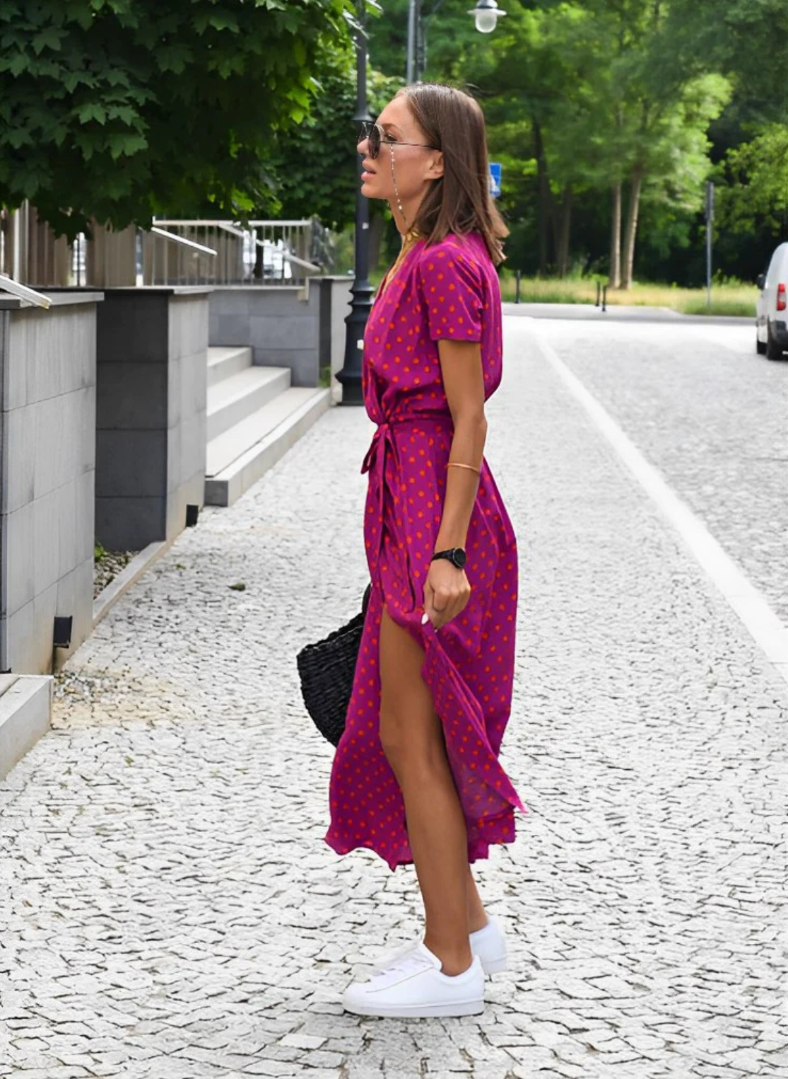 Tessie - Jurk met bloemenprint lente/zomer