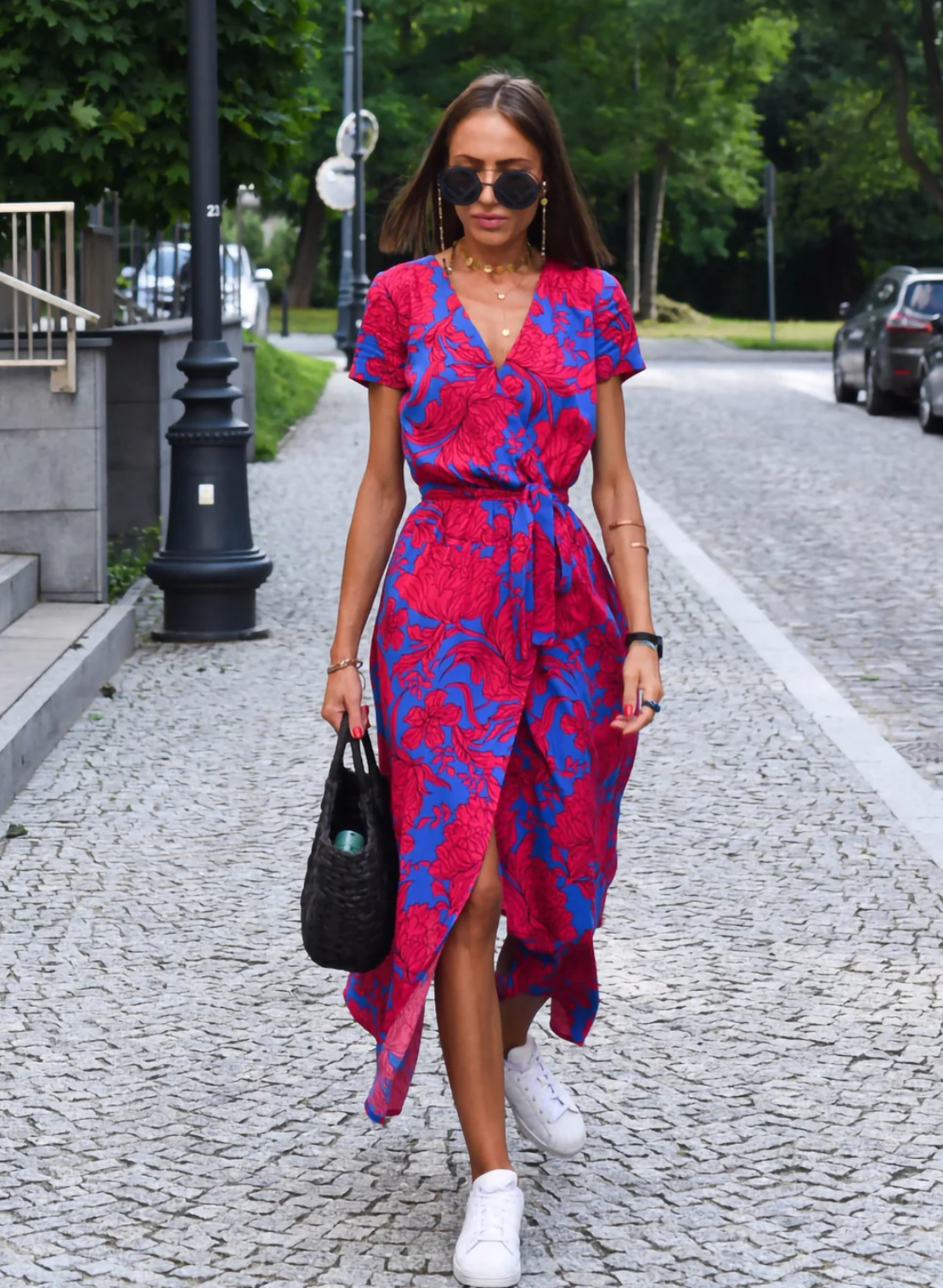 Tessie - Jurk met bloemenprint lente/zomer