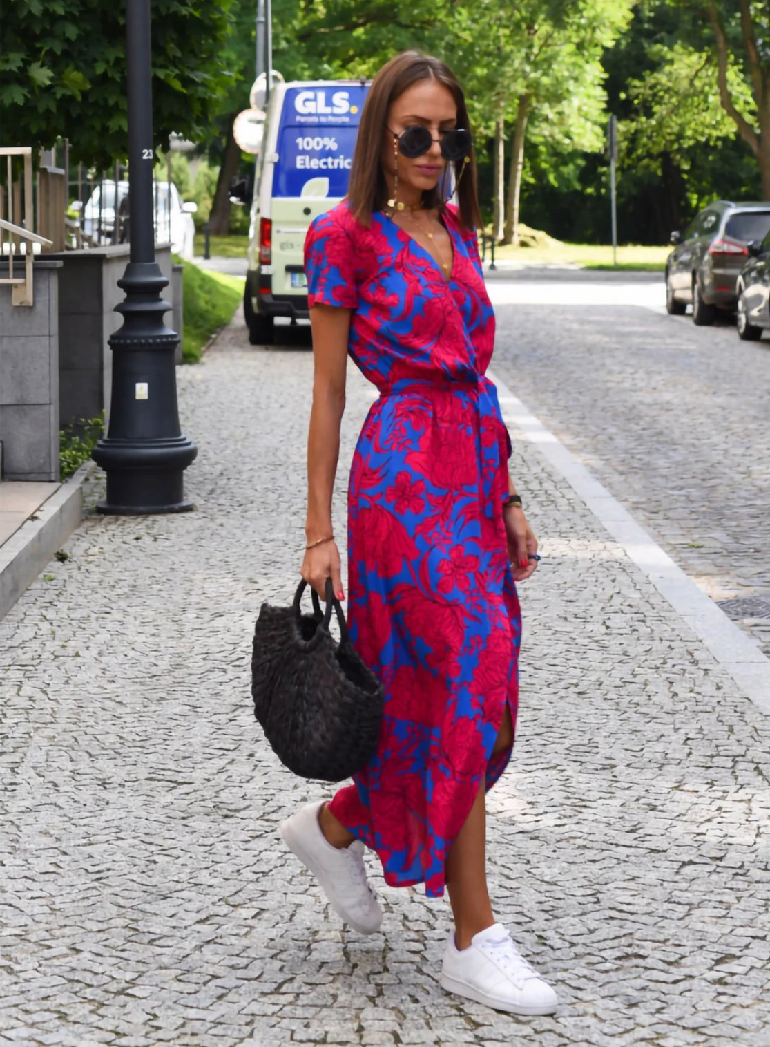 Tessie - Jurk met bloemenprint lente/zomer