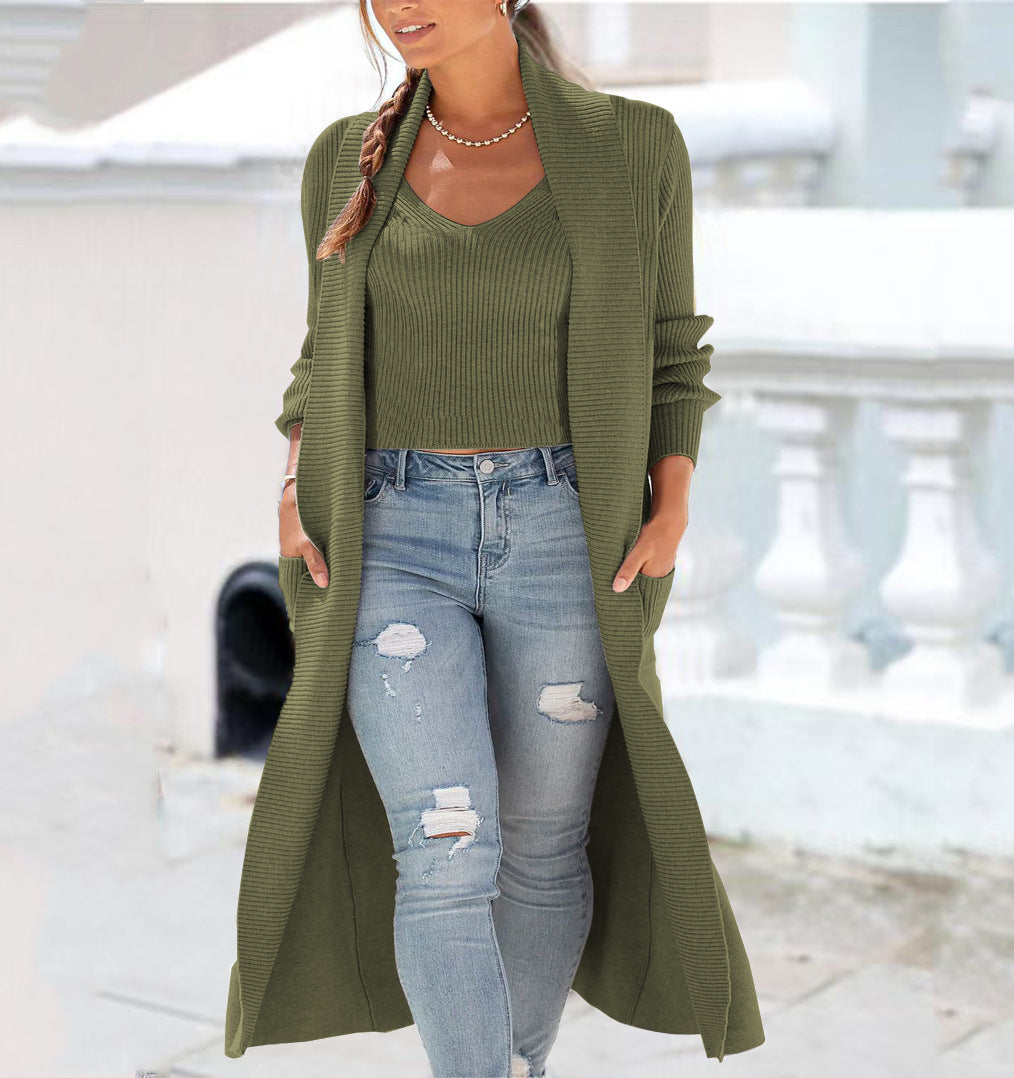 Jolien - Stijlvol Lang Vest Met Prachtig Ontwerp