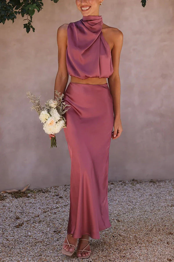 Elin - Elegante maxi rok set