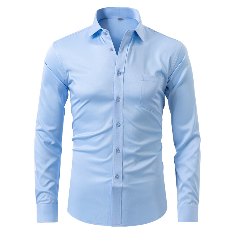 Viktor - Ademend, Zeer Elastisch Anti-Kreukshirt