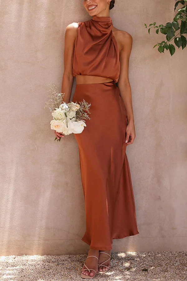 Elin - Elegante maxi rok set