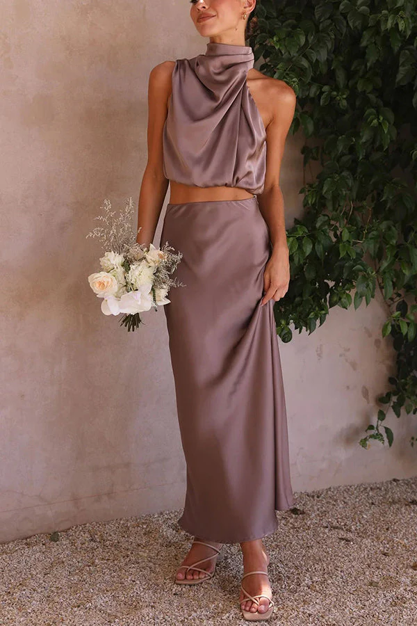 Elin - Elegante maxi rok set