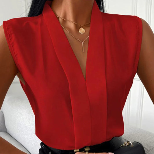 Elske - Mouwloze Blouse