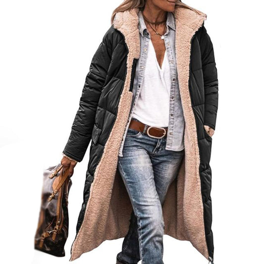 Eliza - Lange winterjas voor dames