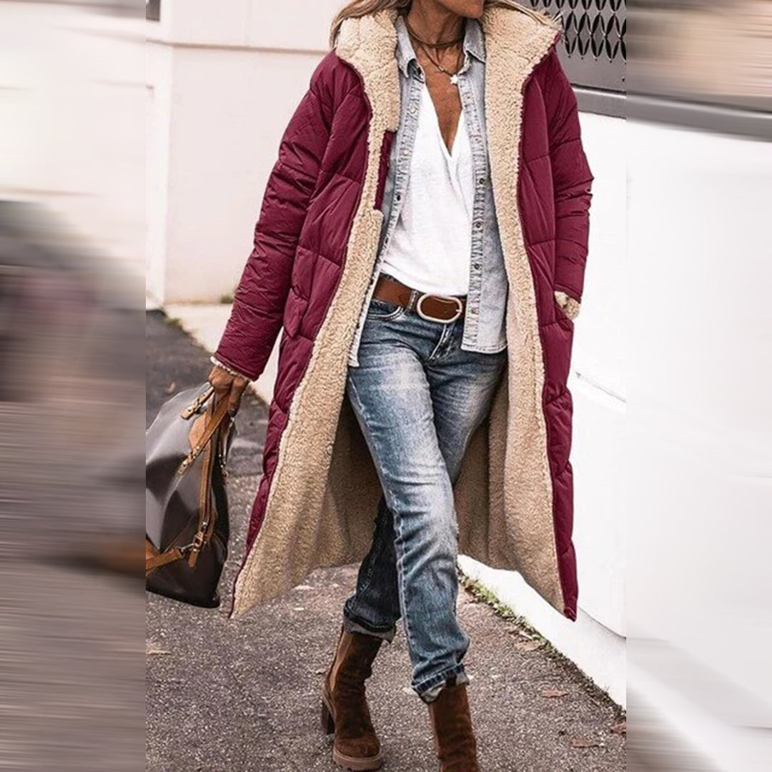 Eliza - Lange winterjas voor dames