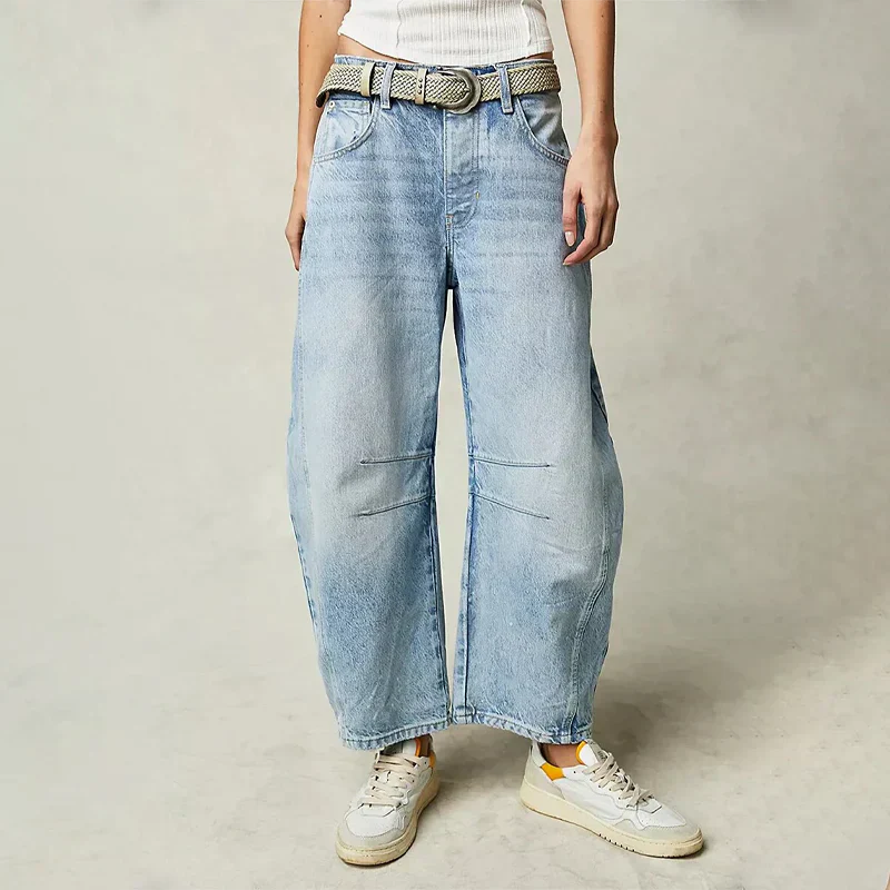 Astrid - L'Aurablend comfortjeans met wijde pijpen