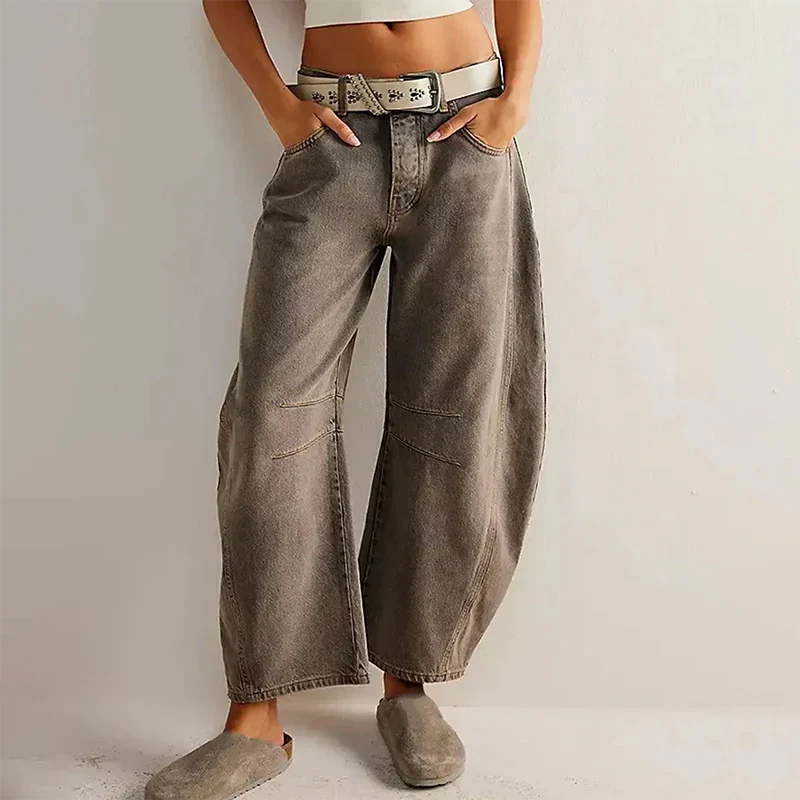Astrid - L'Aurablend comfortjeans met wijde pijpen
