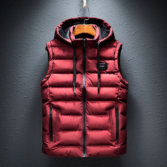 Dirk - Vest met capuchon voor heren