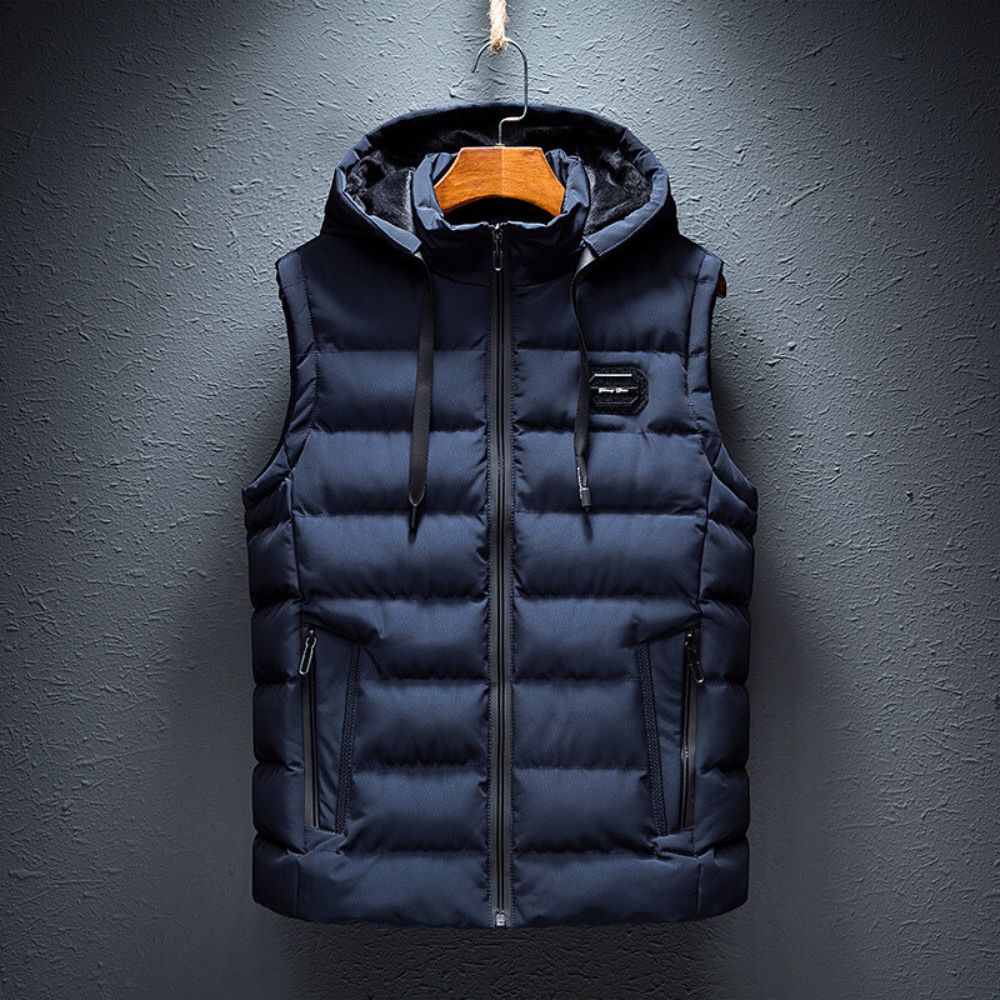 Dirk - Vest met capuchon voor heren