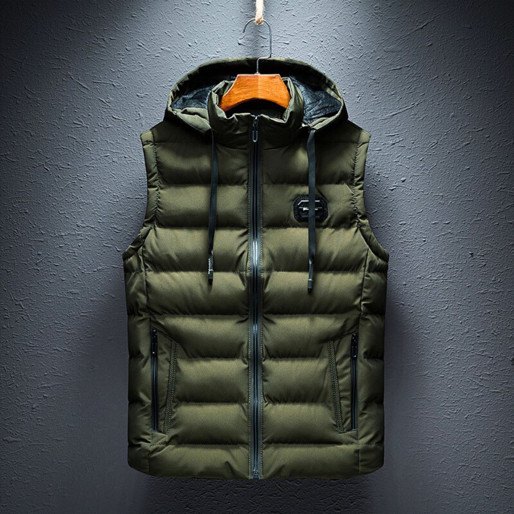Dirk - Vest met capuchon voor heren