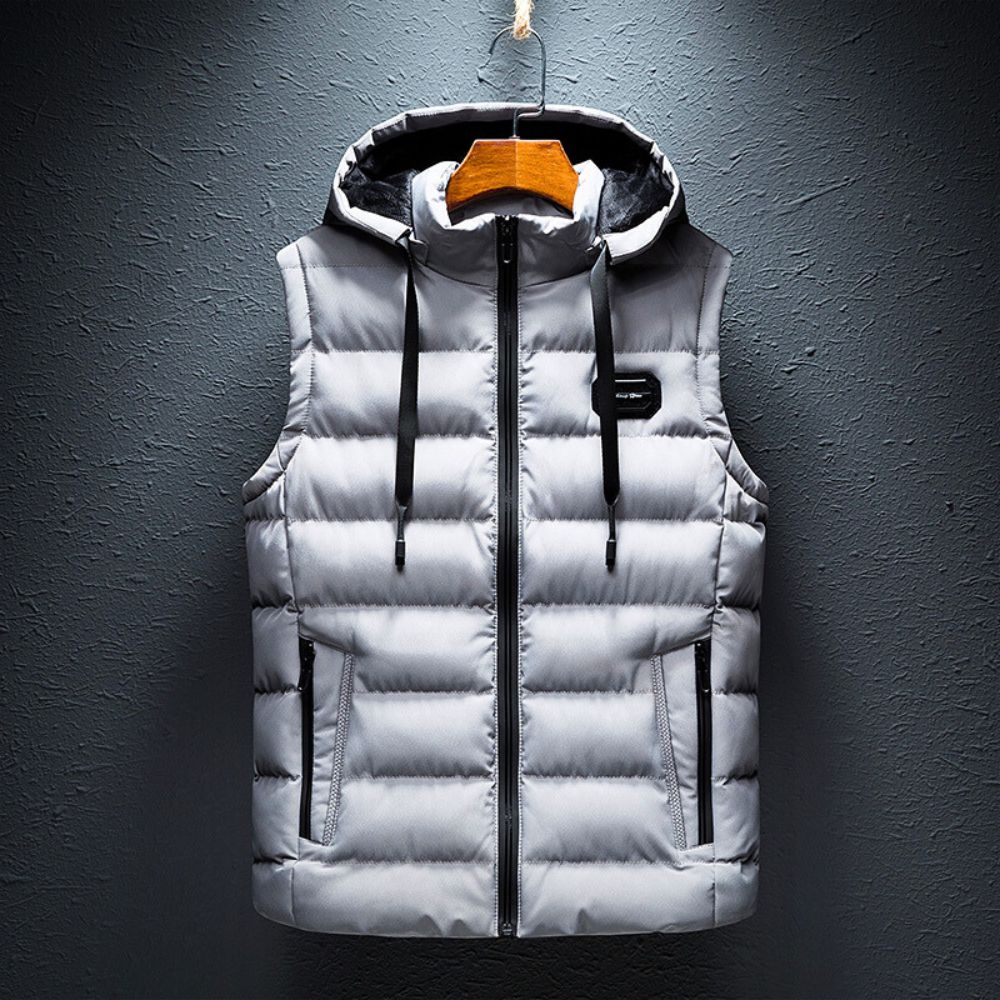 Dirk - Vest met capuchon voor heren
