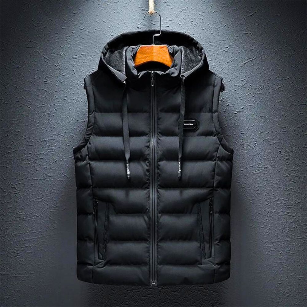 Dirk - Vest met capuchon voor heren