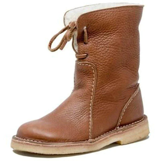 Zoey - Waterdichte Fleece Laarzen Met Wollen Voering