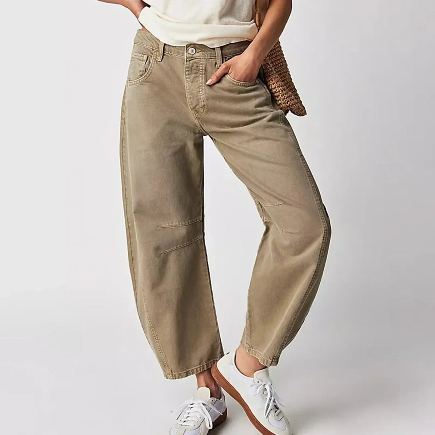 Astrid - L'Aurablend comfortjeans met wijde pijpen