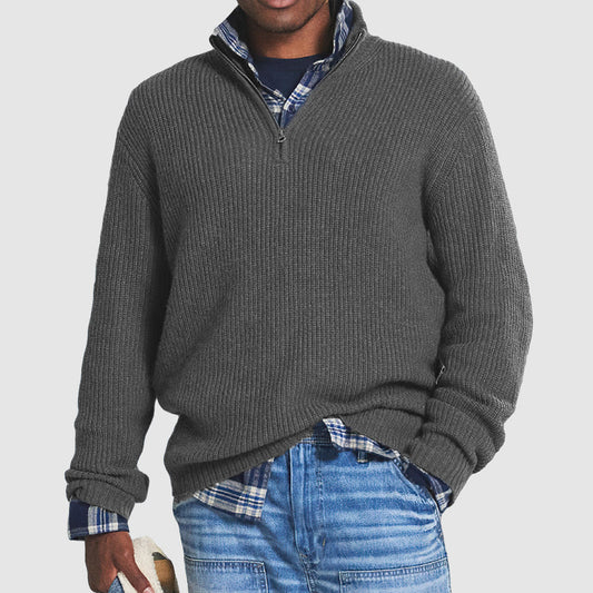 Thomas | Gebreid Business Sweatshirt voor Heren
