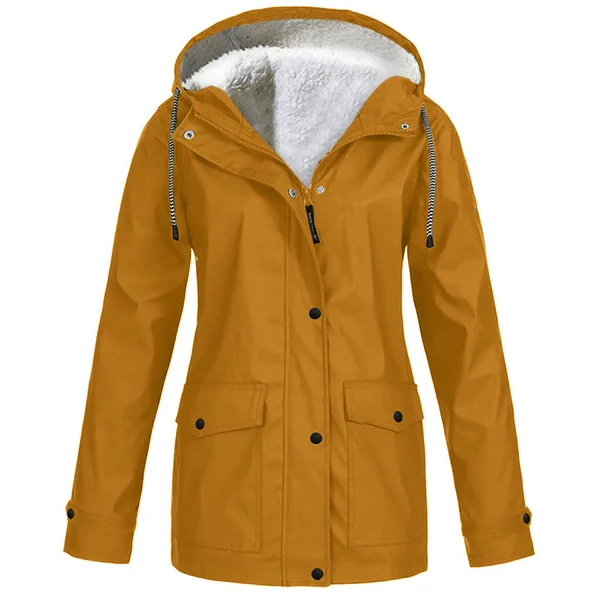 Cato - Winterfleecejack voor Dames plus Outdoor-Bergsportkleding