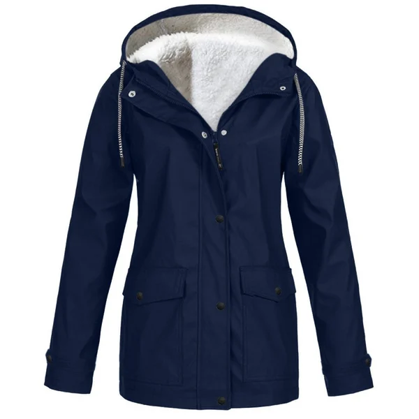 Cato - Winterfleecejack voor Dames plus Outdoor-Bergsportkleding