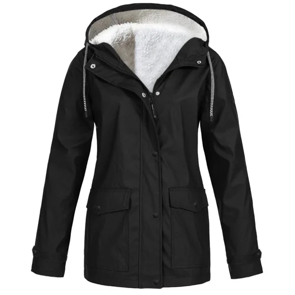 Cato - Winterfleecejack voor Dames plus Outdoor-Bergsportkleding
