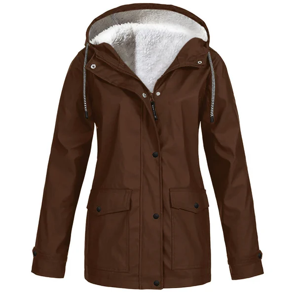 Cato - Winterfleecejack voor Dames plus Outdoor-Bergsportkleding