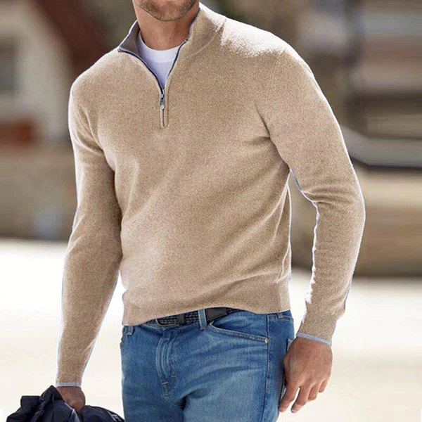 Coenraad - Sweater met rits