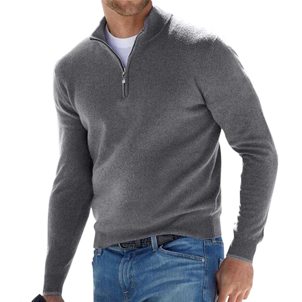 Coenraad - Sweater met rits
