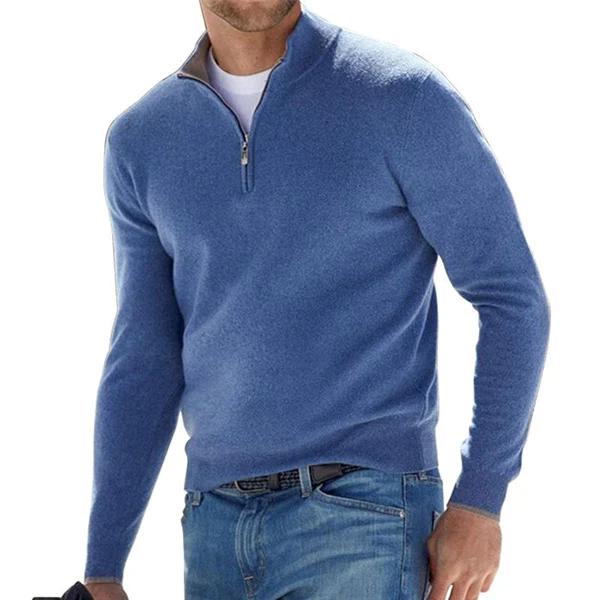 Coenraad - Sweater met rits